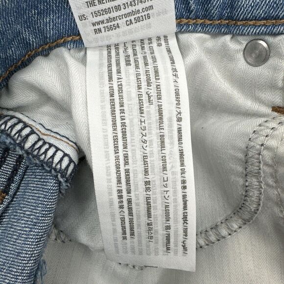 Abercrombie & Fitch Jeans Womens 4 / 27 Ultra High Rise Mom Jean Distressed - Picture 7 of 8